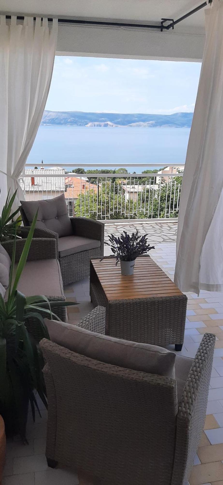 Nina Seaview Apartment Novi Vinodolski Luaran gambar